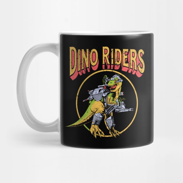 Dino-Riders The Adventure Begins 1988 by asterami